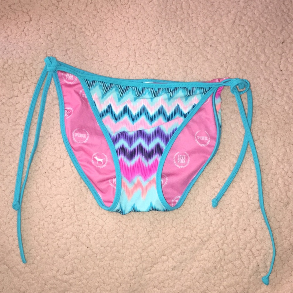 Pink bikini bottoms!